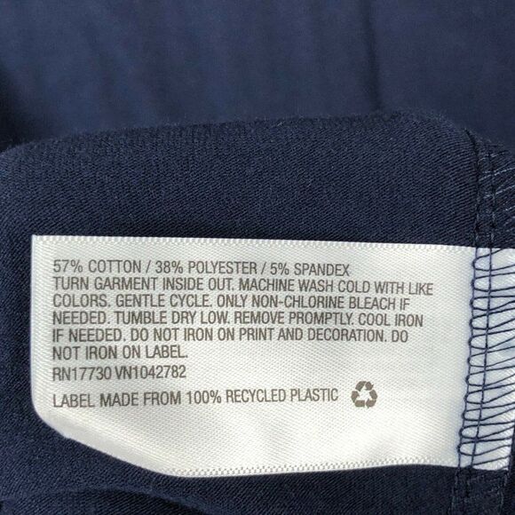 Isabel Maternity Mama Dress Womens MEDIUM Blue Sleeveless Shirred Scoop-Neck NEW - Picture 8 of 10